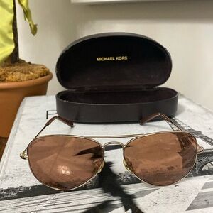 Michael Kors Aviator Sunglasses